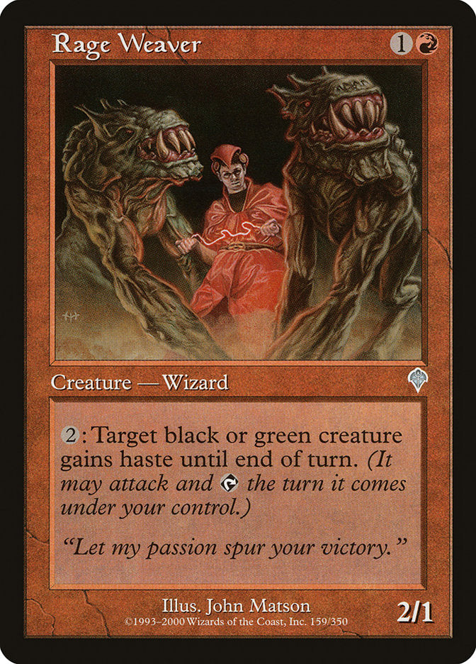 Rage Weaver (159) [Invasion] | Odin's Place