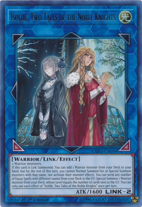 Isolde, Two Tales of the Noble Knights [EXFO-EN094] Ultra Rare | Odin's Place