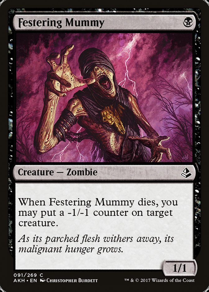 Festering Mummy (91) [Amonkhet] | Odin's Place