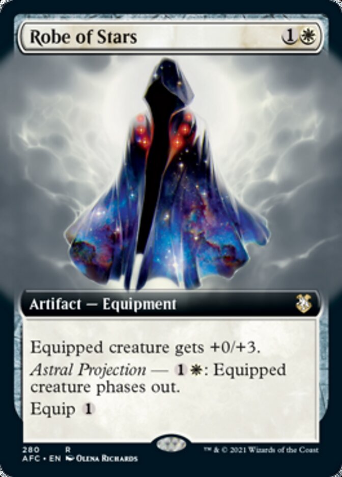 Robe of Stars (Extended Art) [Dungeons & Dragons: Adventures in the Forgotten Realms Commander] | Odin's Place