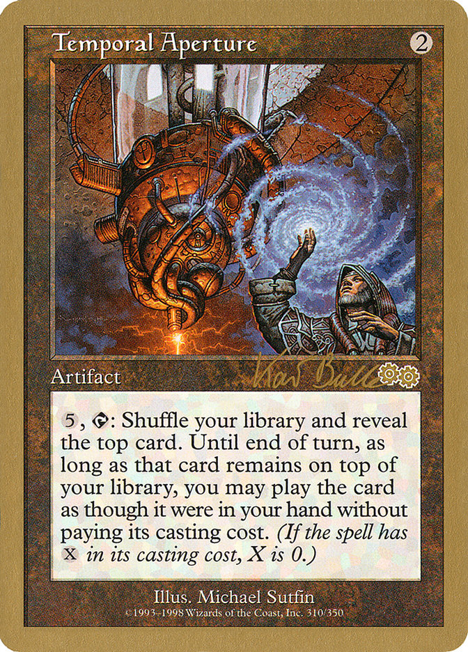 Temporal Aperture (Kai Budde) [World Championship Decks 1999] | Odin's Place