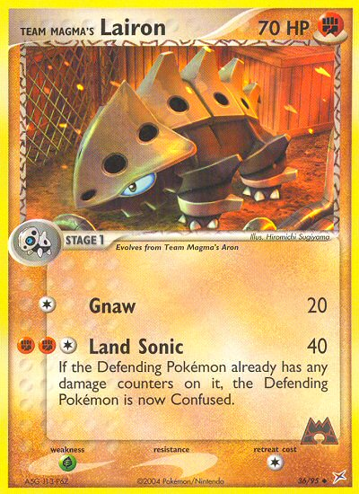 Team Magma's Lairon (36/95) [EX: Team Magma vs Team Aqua] | Odin's Place