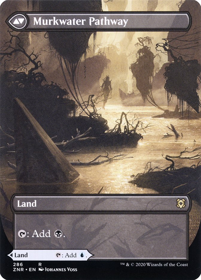 Clearwater Pathway // Murkwater Pathway (Borderless Alternate Art) [Zendikar Rising] | Odin's Place