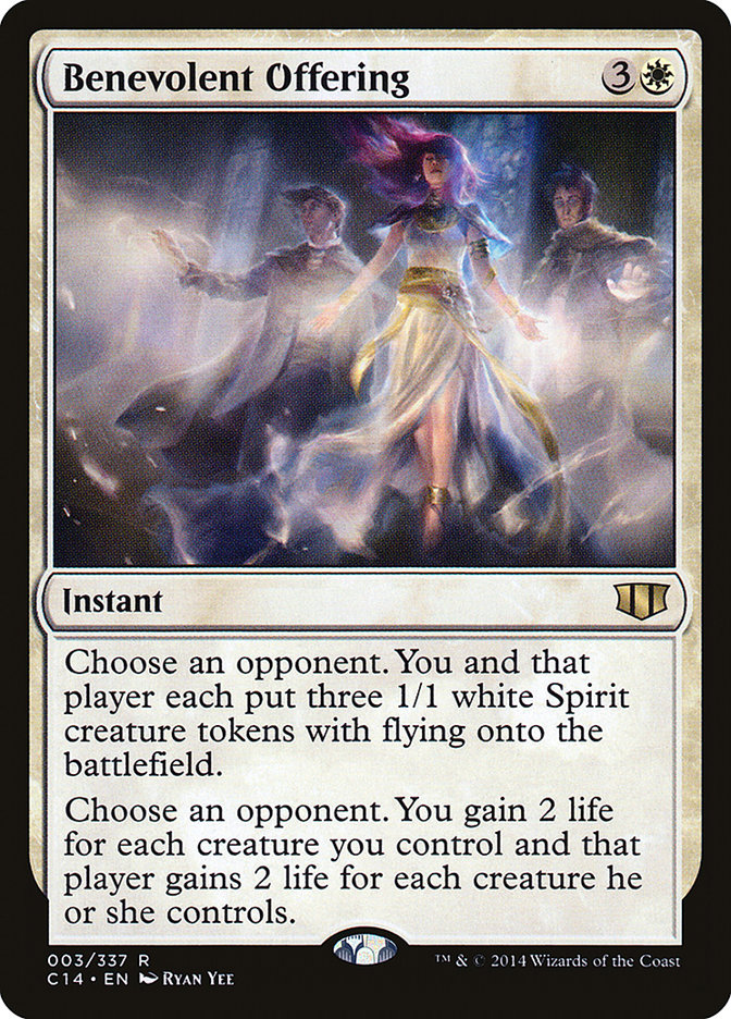 Benevolent Offering (3) [Commander 2014] | Odin's Place
