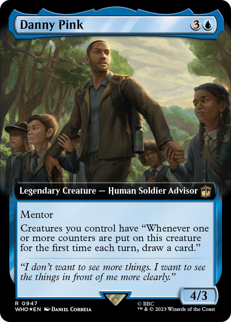 Danny Pink (Extended Art) (Surge Foil) [Doctor Who] | Odin's Place