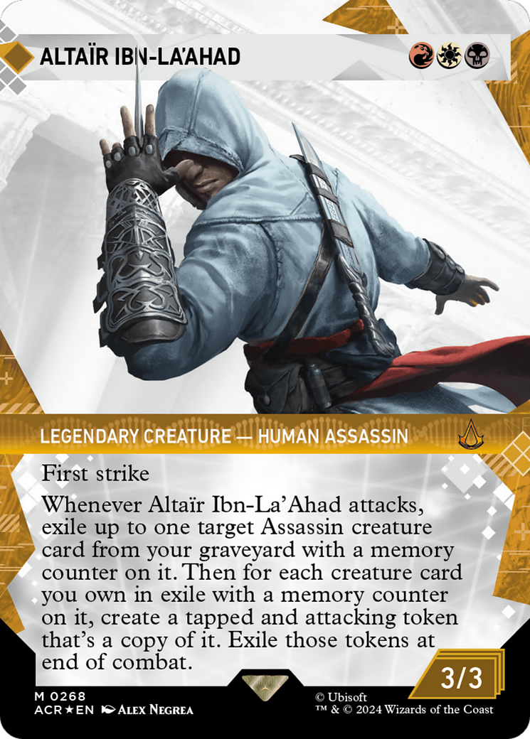 Altair Ibn-La'Ahad (Showcase) (Textured Foil) [Assassin's Creed] | Odin's Place