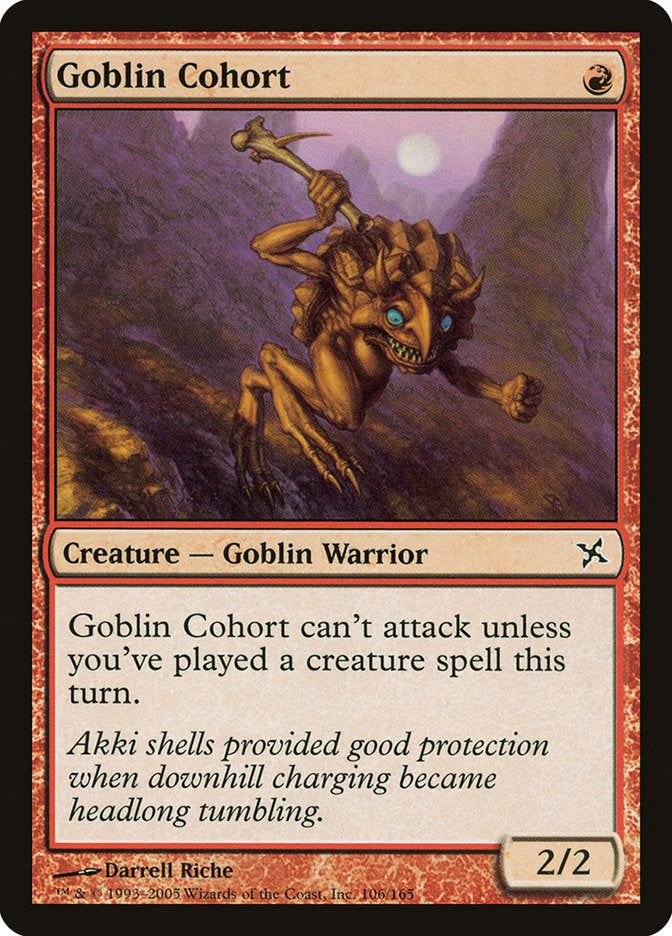 Goblin Cohort (106) [Betrayers of Kamigawa] | Odin's Place