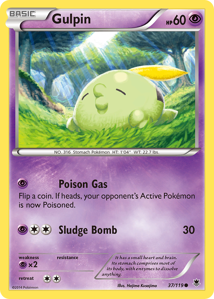 Gulpin (37/119) [XY: Phantom Forces] | Odin's Place