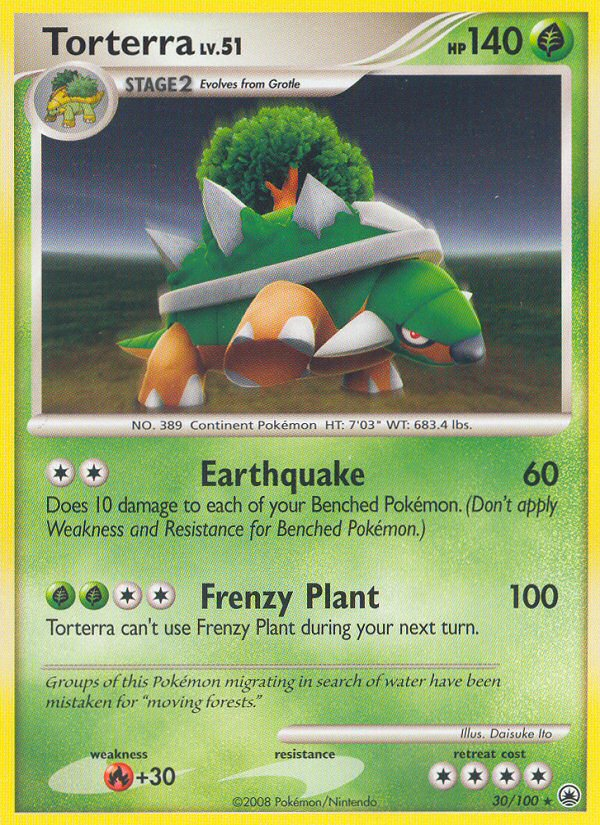 Torterra (30/100) [Diamond & Pearl: Majestic Dawn] | Odin's Place