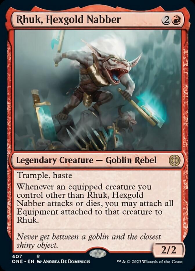 Rhuk, Hexgold Nabber [Phyrexia: All Will Be One] | Odin's Place