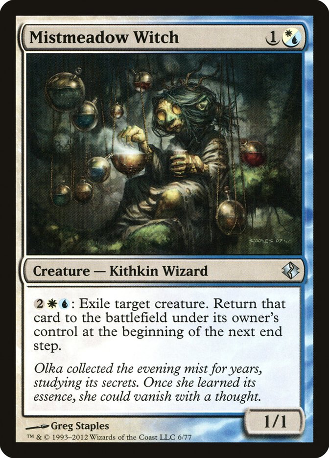 Mistmeadow Witch (6) [Duel Decks: Venser vs. Koth] | Odin's Place