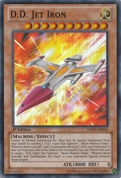D.D. Jet Iron [HA07-EN035] Super Rare | Odin's Place
