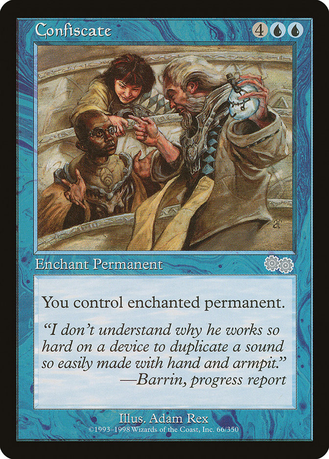 Confiscate (66) [Urza's Saga] | Odin's Place