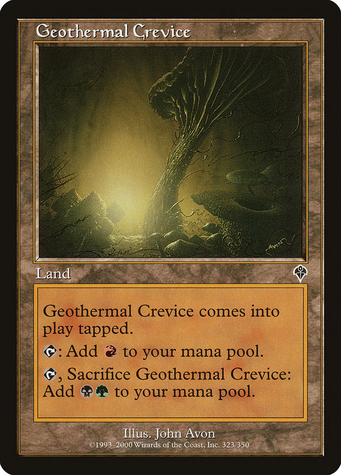 Geothermal Crevice (323) [Invasion] | Odin's Place