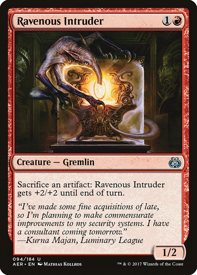 Ravenous Intruder (94) [Aether Revolt] | Odin's Place