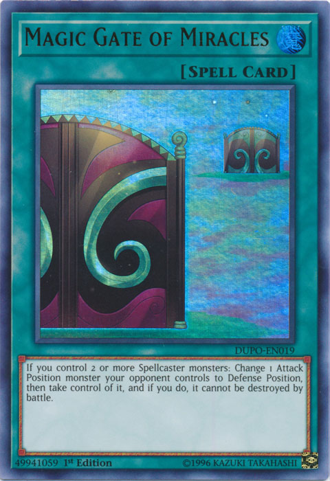 Magic Gate of Miracles [DUPO-EN019] Ultra Rare | Odin's Place