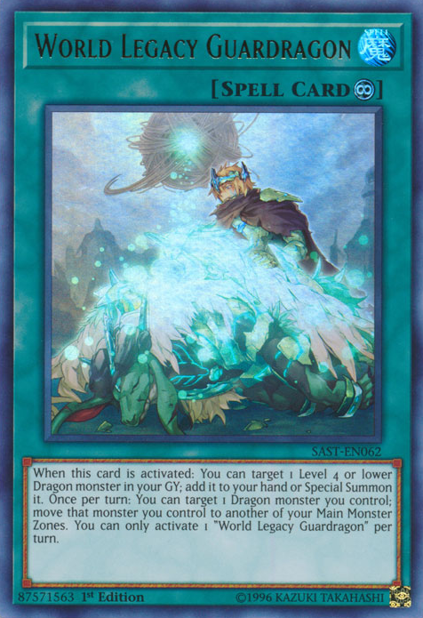 World Legacy Guardragon [SAST-EN062] Ultra Rare | Odin's Place