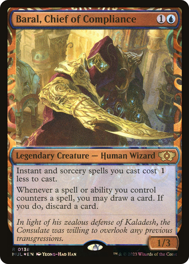 Baral, Chief of Compliance (Halo Foil) [Multiverse Legends] | Odin's Place