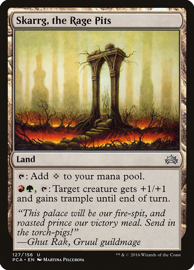 Skarrg, the Rage Pits (127) [Planechase Anthology] | Odin's Place