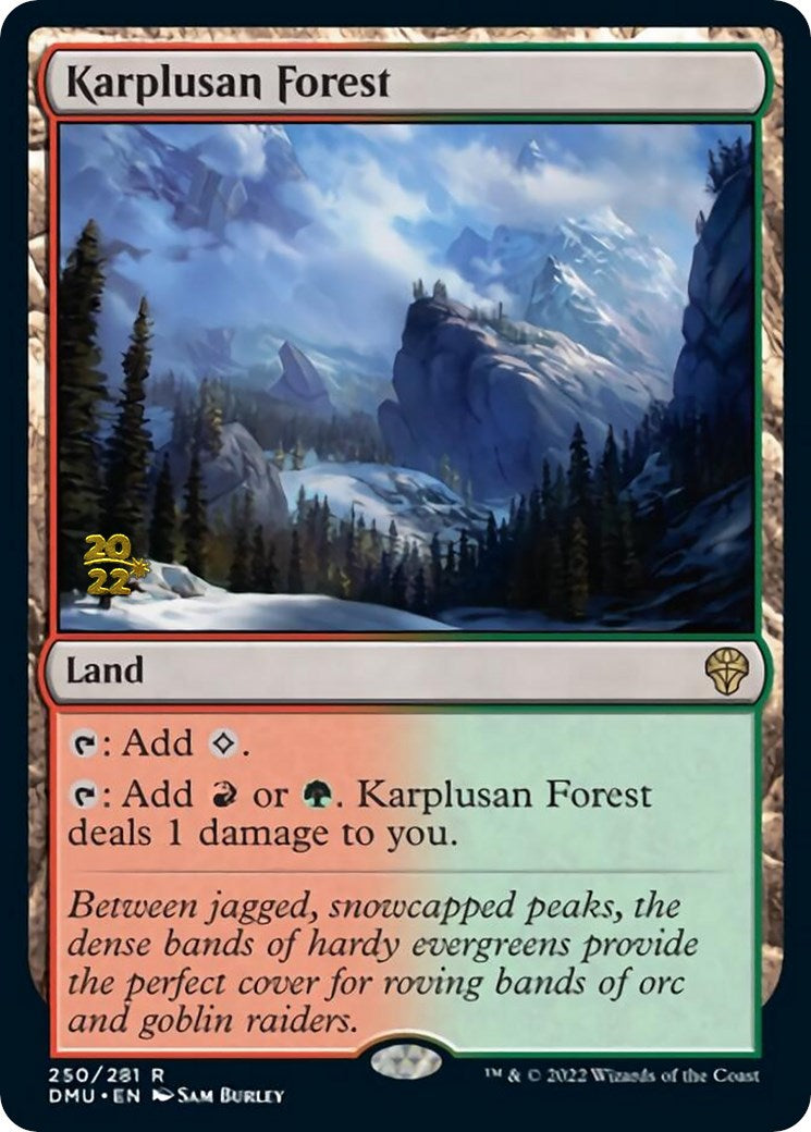 Karplusan Forest [Dominaria United Prerelease Promos] | Odin's Place