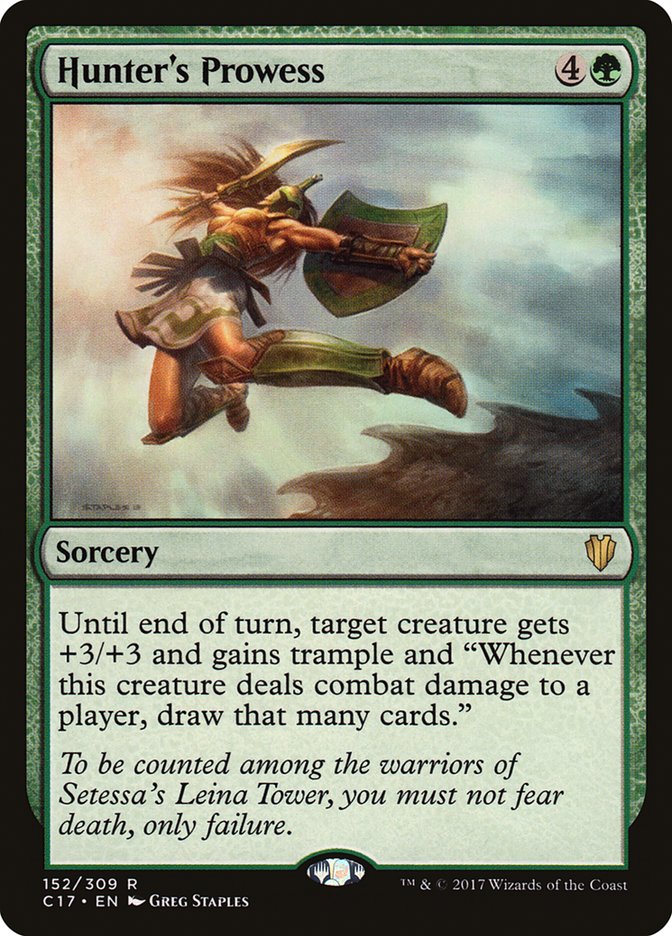 Hunter's Prowess (152) [Commander 2017] | Odin's Place