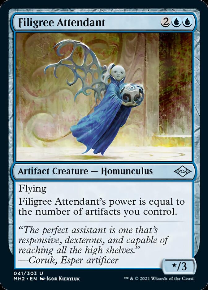 Filigree Attendant [Modern Horizons 2] | Odin's Place