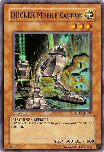 Ducker Mobile Cannon [LODT-EN037] Super Rare | Odin's Place