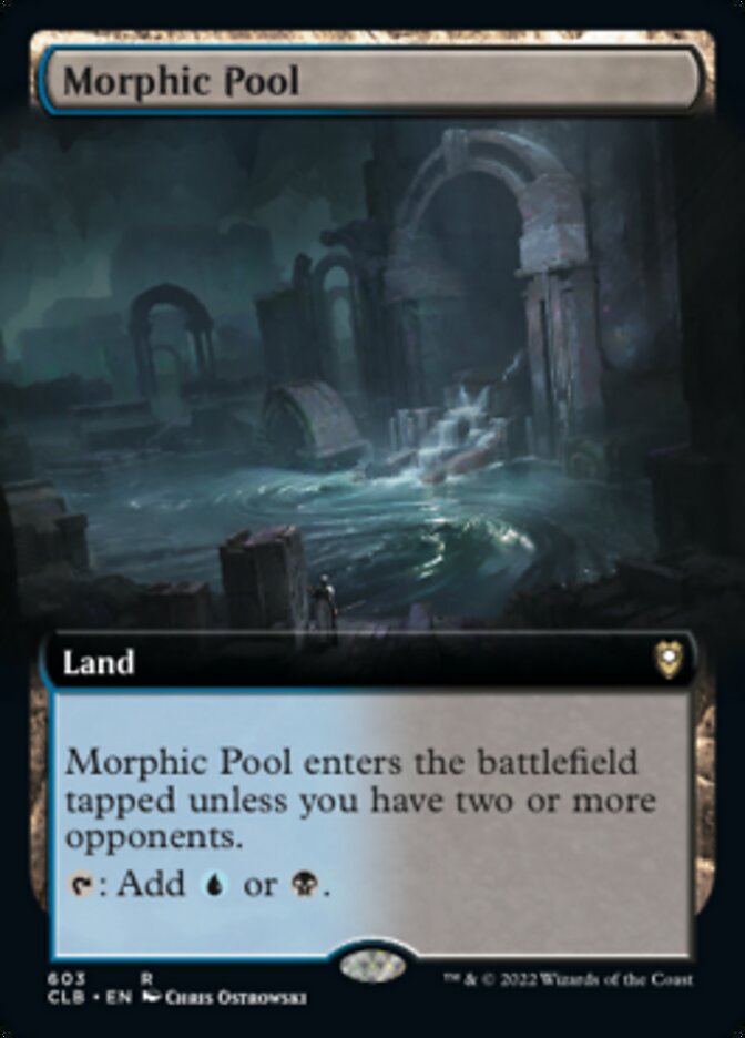 Morphic Pool (Extended Art) [Commander Legends: Battle for Baldur's Gate] | Odin's Place