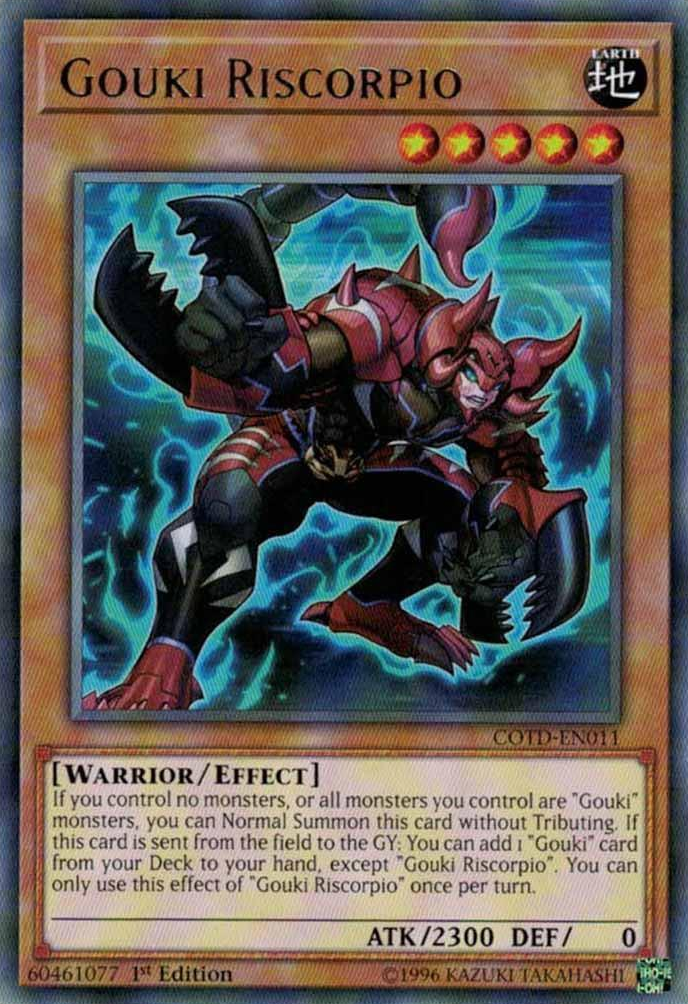 Gouki Riscorpio [COTD-EN011] Rare | Odin's Place