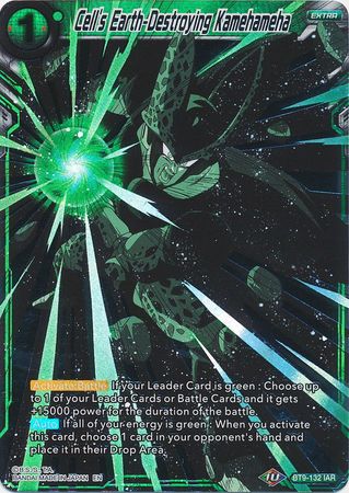 Cell's Earth-Destroying Kamehameha (BT9-132) [Universal Onslaught] | Odin's Place
