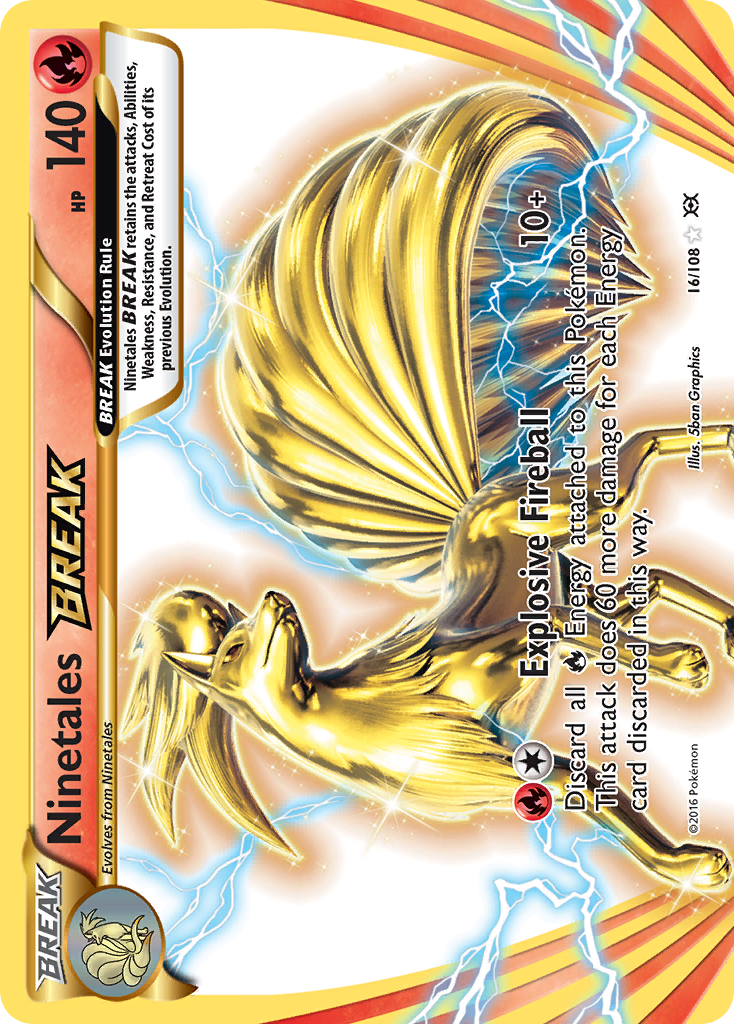 Ninetales BREAK (16/108) [XY: Evolutions] | Odin's Place