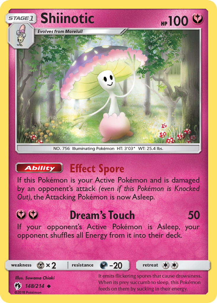 Shiinotic (148/214) [Sun & Moon: Lost Thunder] | Odin's Place