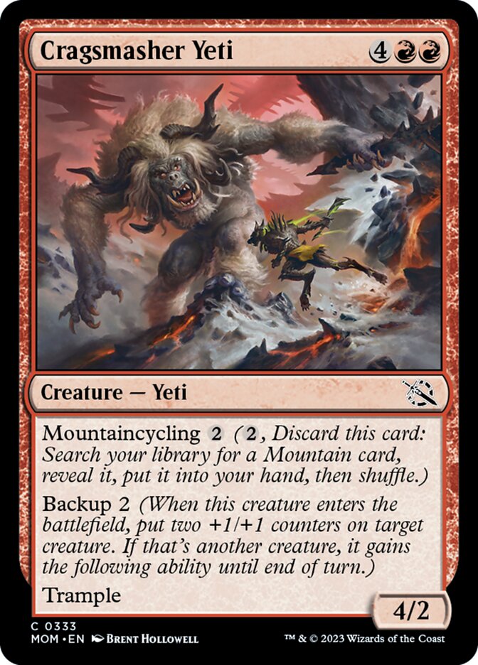 Cragsmasher Yeti [March of the Machine] | Odin's Place
