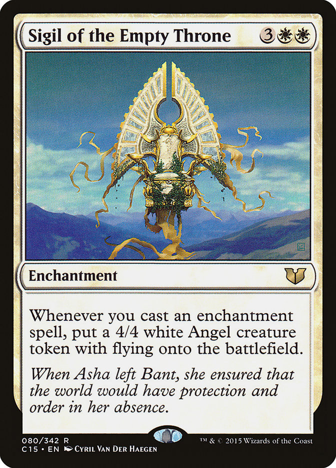 Sigil of the Empty Throne (80) [Commander 2015] | Odin's Place