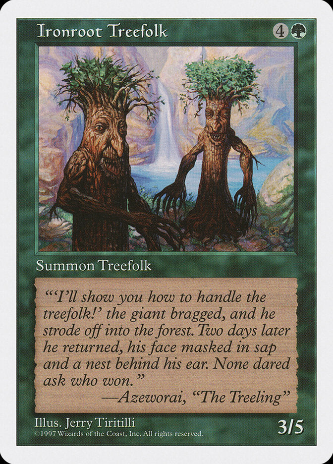 Ironroot Treefolk (305) [Fifth Edition] | Odin's Place