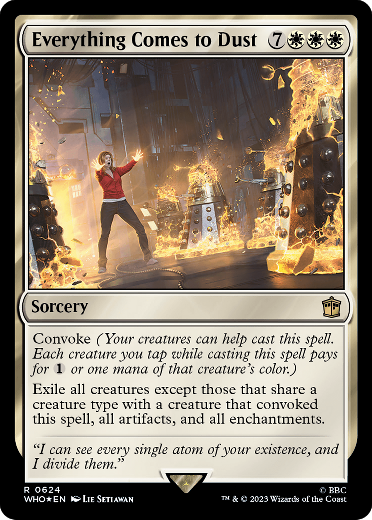 Everything Comes to Dust (Surge Foil) [Doctor Who] | Odin's Place