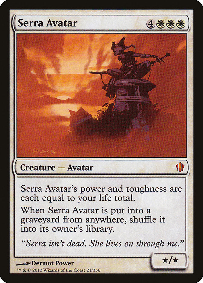 Serra Avatar (21) [Commander 2013] | Odin's Place