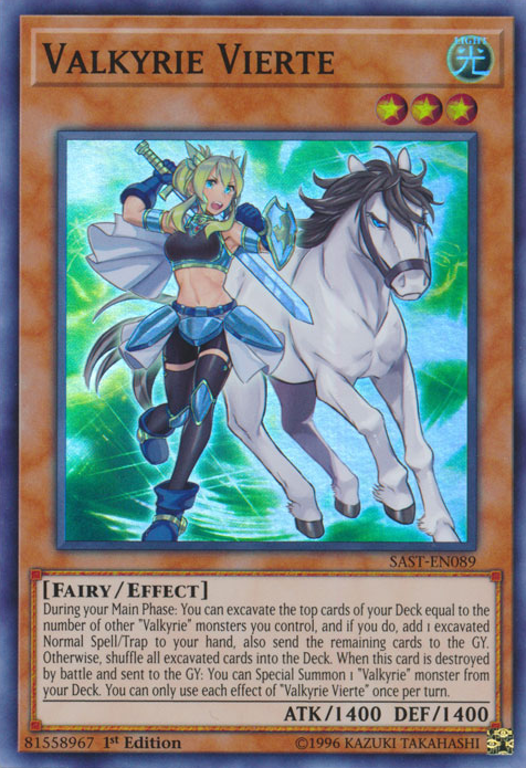 Valkyrie Vierte [SAST-EN089] Super Rare | Odin's Place
