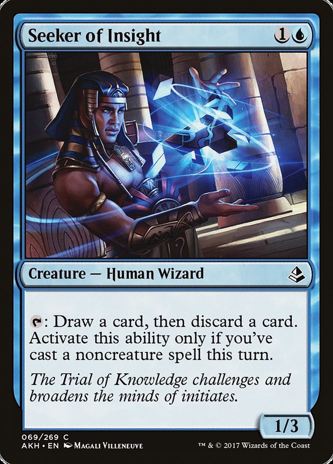 Seeker of Insight (69) [Amonkhet] | Odin's Place