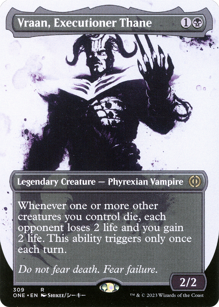 Vraan, Executioner Thane (Borderless Ichor) [Phyrexia: All Will Be One] | Odin's Place
