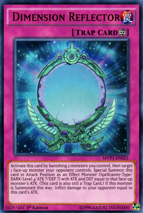 Dimension Reflector [MVP1-EN021] Ultra Rare | Odin's Place