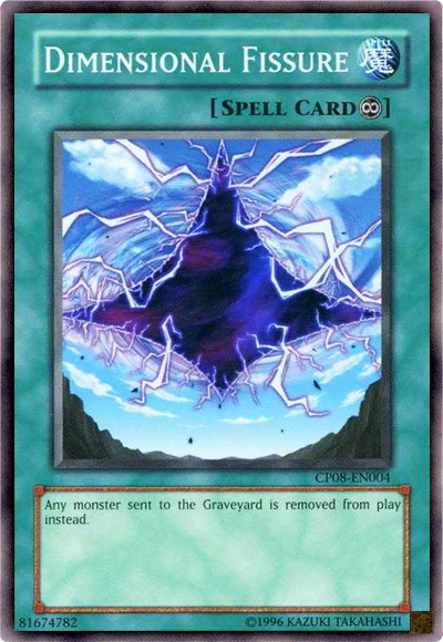 Dimensional Fissure [CP08-EN004] Super Rare | Odin's Place