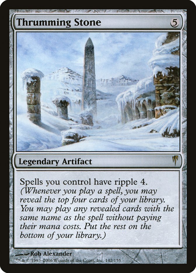 Thrumming Stone (142) [Coldsnap] | Odin's Place