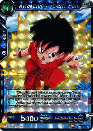 Awakening Talent Pan (TB2-024) [World Martial Arts Tournament] | Odin's Place