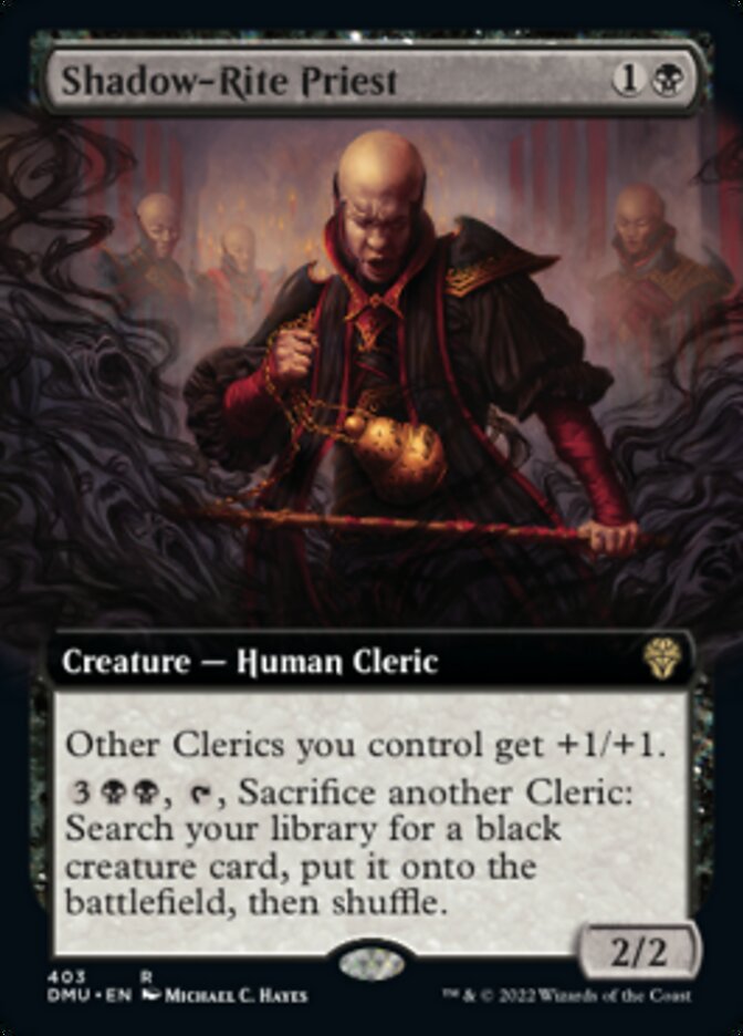 Shadow-Rite Priest (Extended Art) [Dominaria United] | Odin's Place