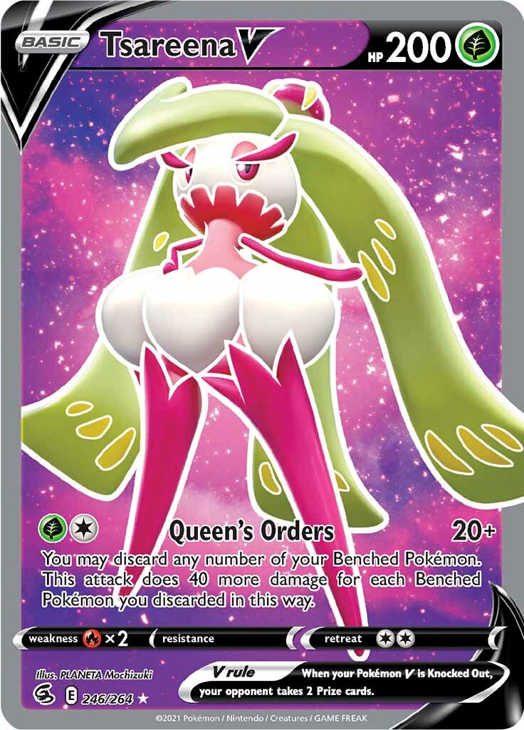 Tsareena V (246/264) [Sword & Shield: Fusion Strike] | Odin's Place