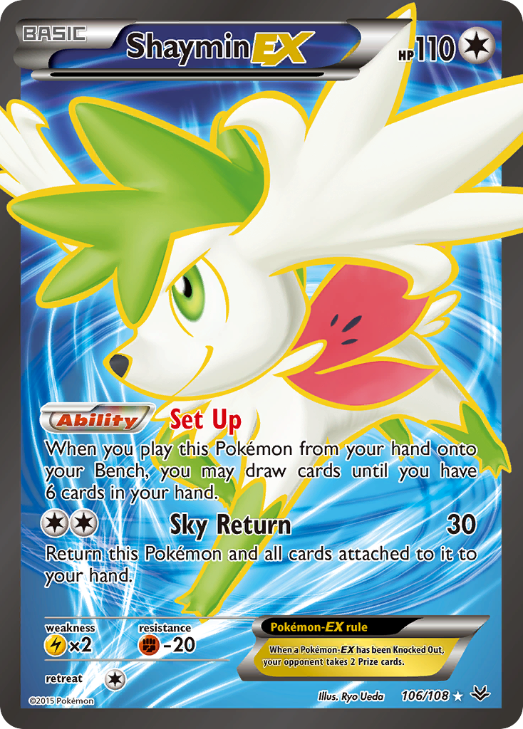 Shaymin EX (106/108) [XY: Roaring Skies] | Odin's Place