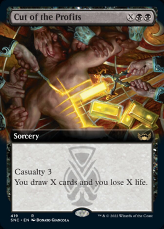 Cut of the Profits (Extended Art) [Streets of New Capenna] | Odin's Place