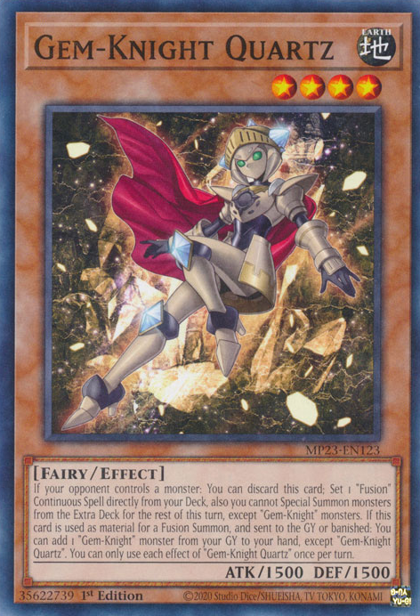 Gem-Knight Quartz [MP23-EN123] Common | Odin's Place