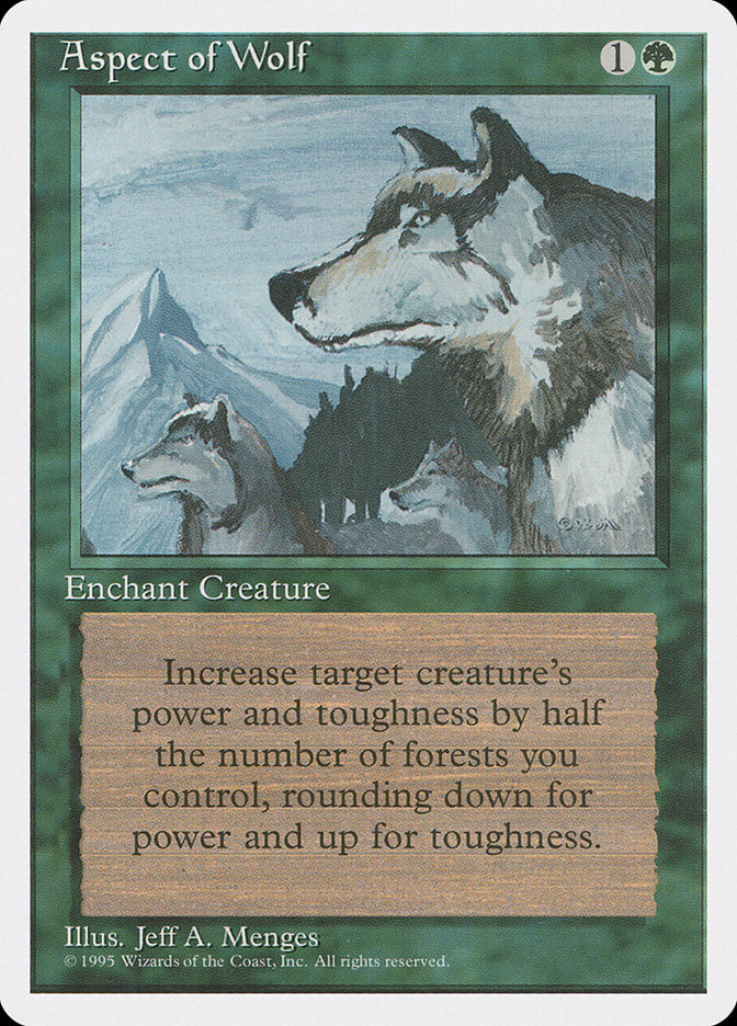 Aspect of Wolf (233) [Fourth Edition] | Odin's Place